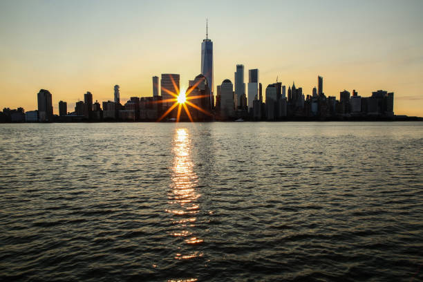 istock Sunrise at New York City 1059787222