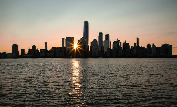 istock Sunrise at New York City 1059787224