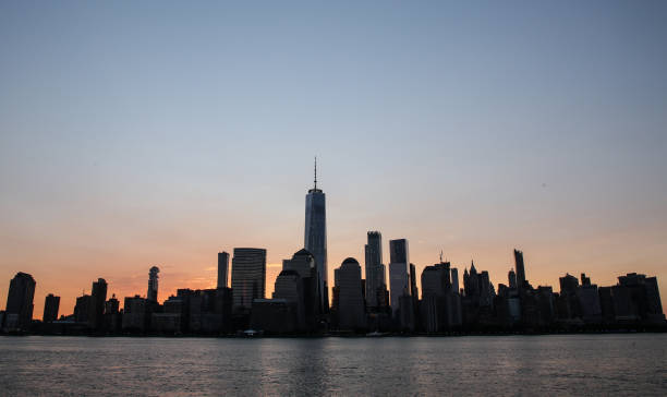 istock Sunrise at New York City 1059787268