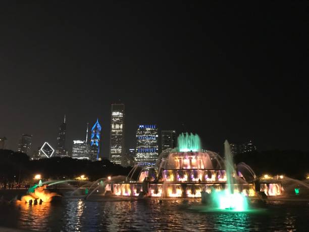 istock Chicago - Grant Park Fountain 1059798196