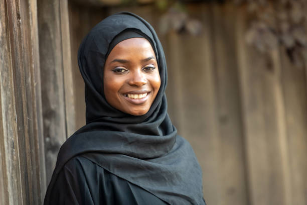 istock Muslim black young woman 1059799204