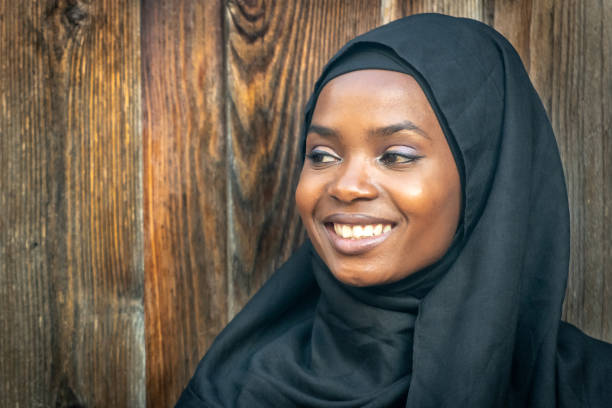 istock Muslim black young woman 1059801422