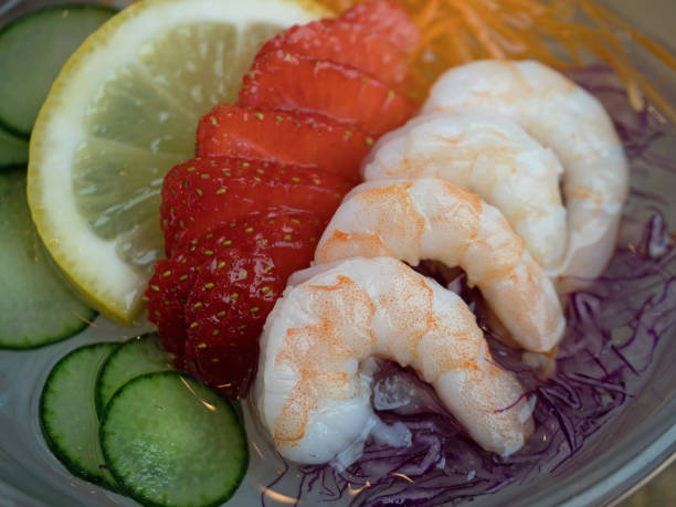 istock Sunomono Salad Shrimp Close-Up 1059833218