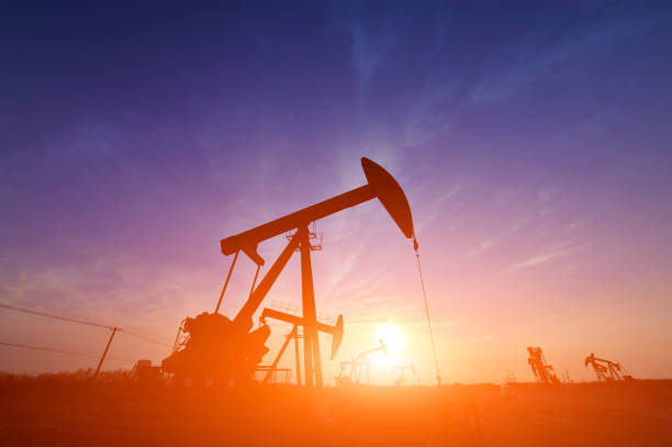 istock The oil pump 1059836956