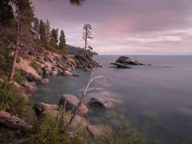 istock Beautiful sunset on Lake Tahoe, USA 1059852048