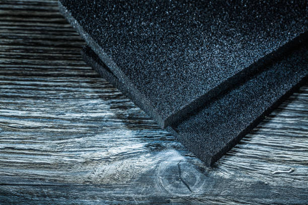 istock Abrasive pads on vintage wooden board 1059876234