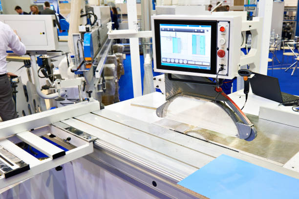 istock Format cutting wood furniture machine with CNC 1059885468