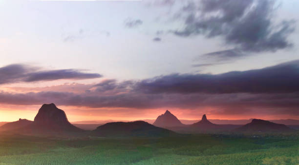 istock Glass House Mountains 1059893350
