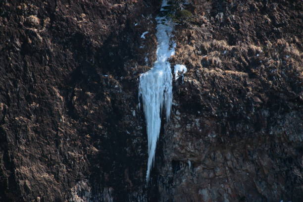 istock Mt. Hanra, winter, snow, mountains, rock, 1059900252