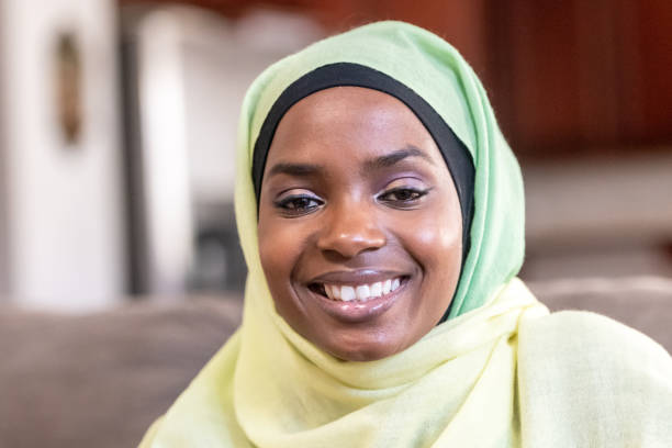 istock Muslim black young woman 1059908992