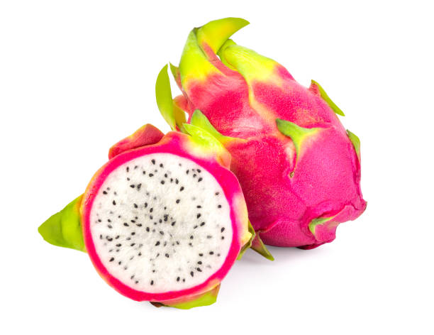 istock Dragon fruit or pitahaya isolated on white background 1059909600