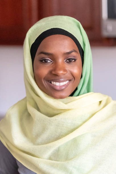 istock Muslim black young woman 1059910784