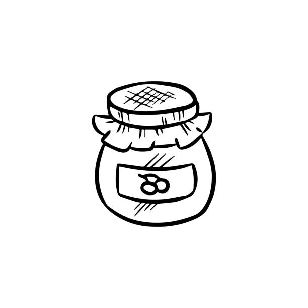 Jam jar doodle