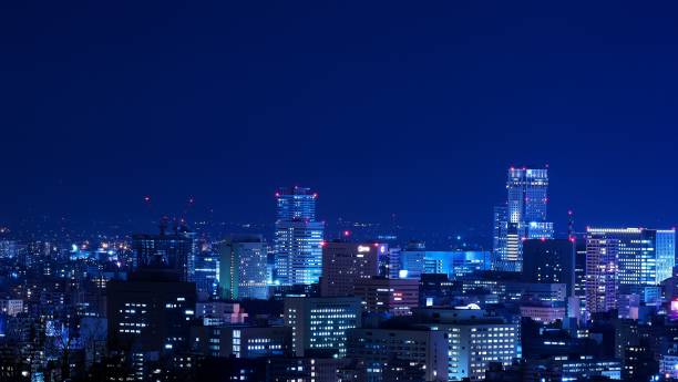 istock Sapporo of Japan's New Three Major Night View 1059924188