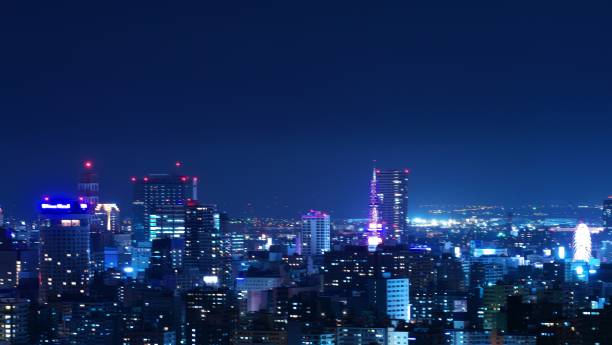 istock Sapporo of Japan's New Three Major Night View 1059924294