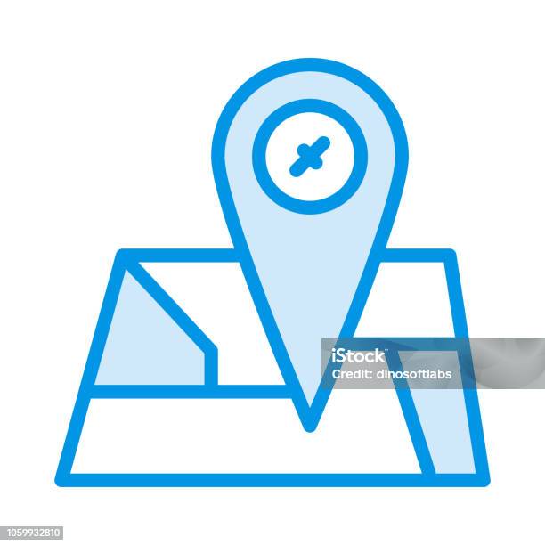 Map Location Pin Stock Illustration - Download Image Now - Abstract ...