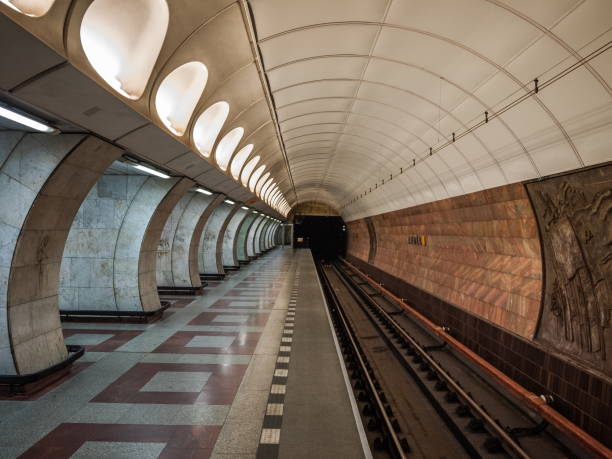 Andel Metro station in Prague