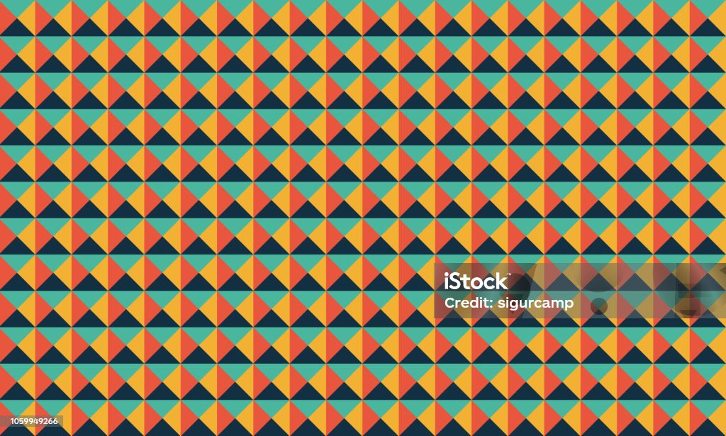 Pyramis Pattern Pyramid Pattern Background Stock Illustration - Download Image Now ...