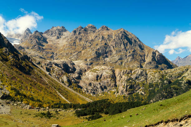 istock Landscape view of Caucasus mountains 1059951470