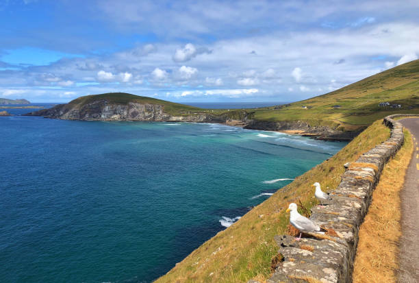 istock Beautiful coast between Slea Head and Dunmore Head at Slea Head Drive 1059953268