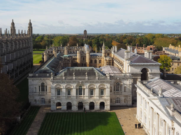 istock Aerial view of Cambridge 1059955364