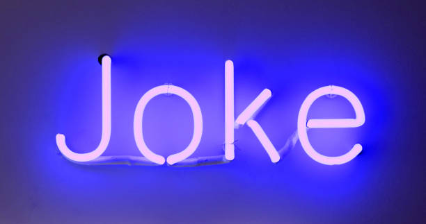 istock Neon sign - Shining over a white wall 1059982522
