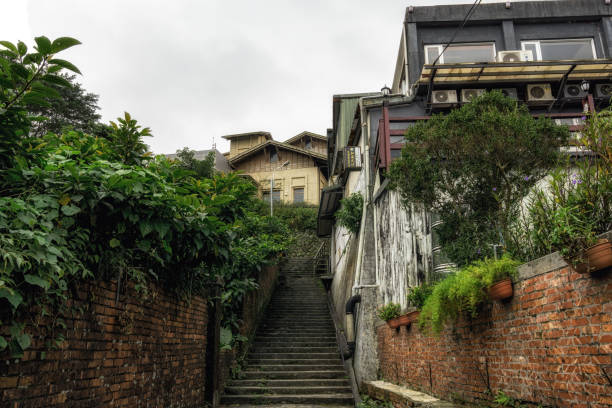istock Jinguashi old town alley 1059984316