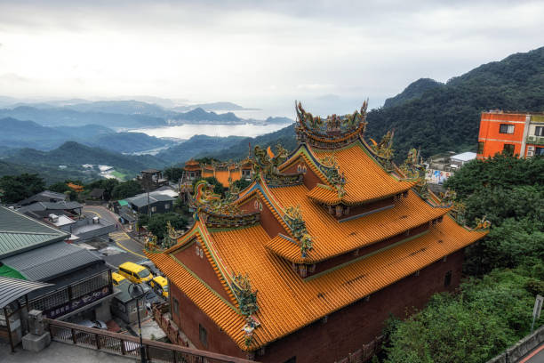 istock jiufen fushan temple 1059984542