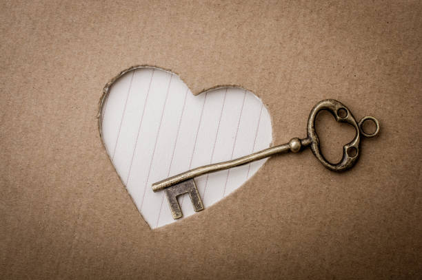 istock Retro styled golden color keys 1059987012