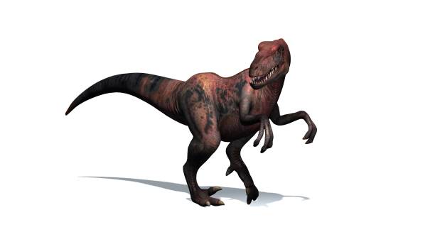 istock Dinosaur - Velociraptor - isolated on white background 1059993570