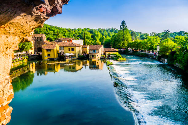 istock Borghetto historical center, Valeggio sul Mincio, Italy 1059996384