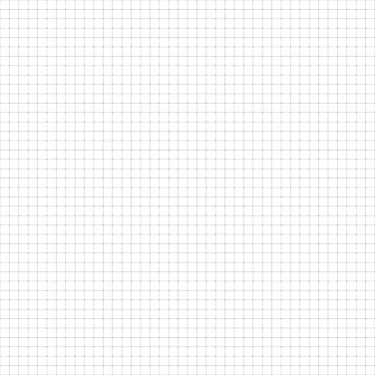 Graph paper, lines and dots. Seamless pattern. Vector gray background