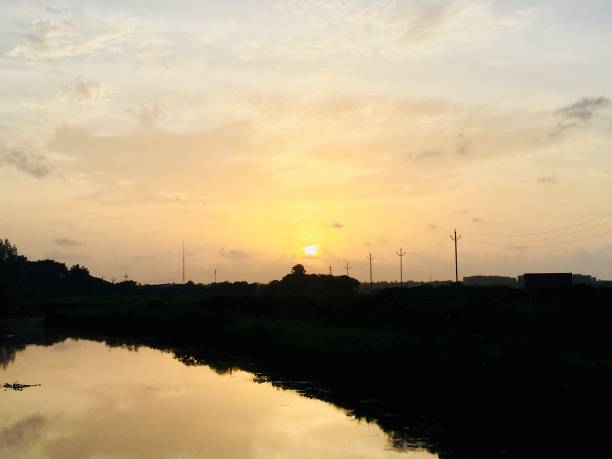 istock Sunset near creek 1060000580