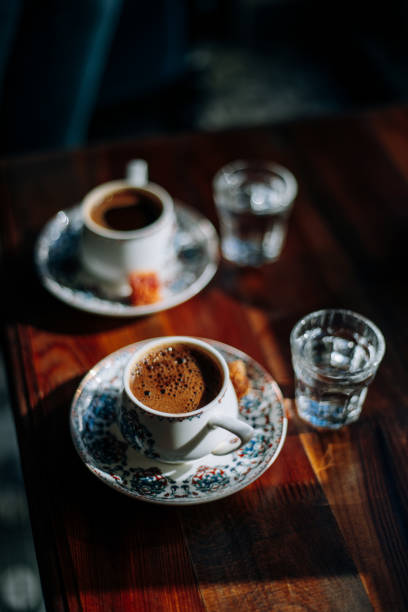 istock Turkish coffee and turkish delights 1060008018