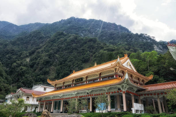 istock Xiangde temple in Taroko National Park 1060008140