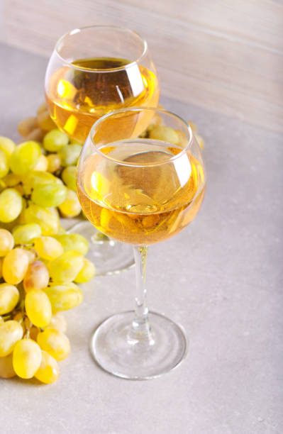istock White dry wine in glasses 1060022820