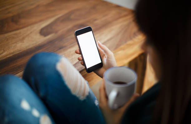 istock Woman with smartphone 1060025448