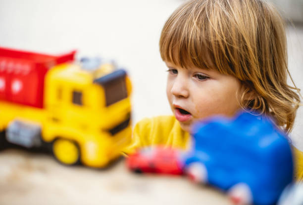 istock Toddler Playing in a Children's Playground 1060035340