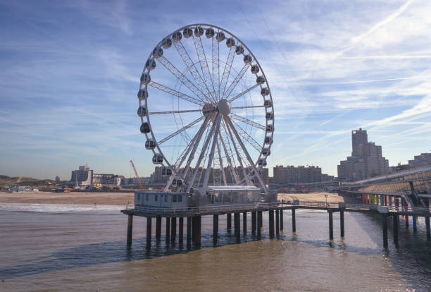 istock coastal Hague cityscape on sunny october day 1060038092