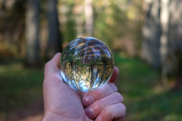 istock lensball in autumn reflecting nature 1060038202