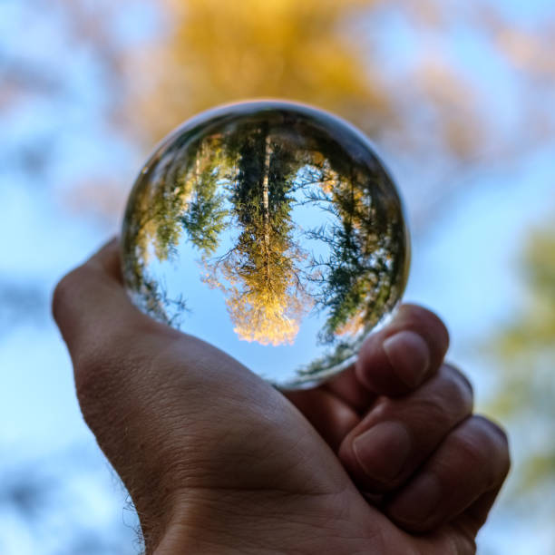 istock lensball in autumn reflecting nature 1060038252