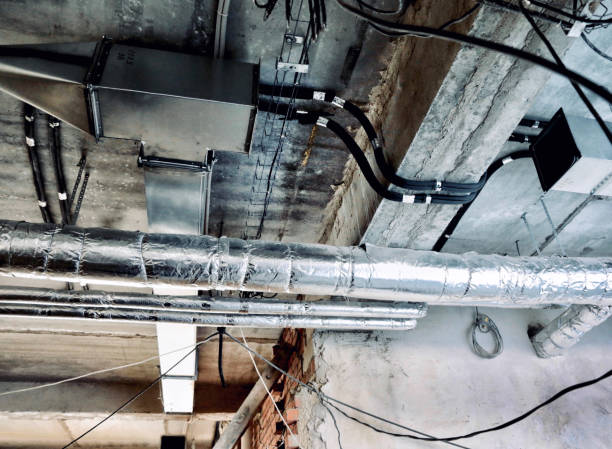 istock Ventilation pipes and air ducts 1060045208