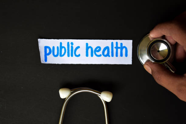 istock Public health inscription 1060054648