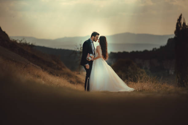 istock Alternative Wedding - Bride and Groom 1060065634