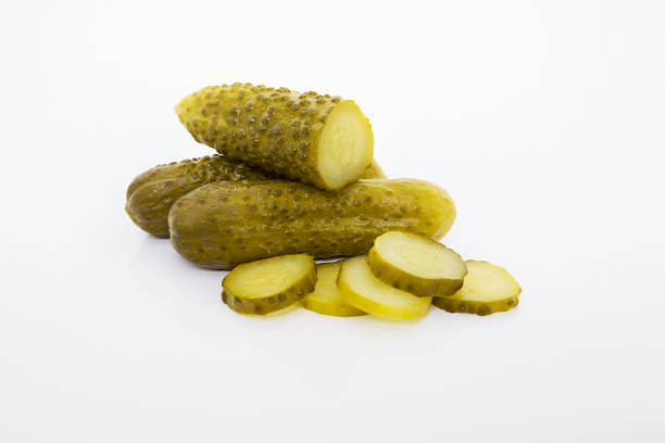 istock Homemade pickled cucumbers in brine. 1060082090