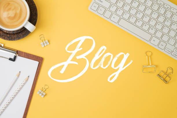 istock Blog and information website concept 1060094402