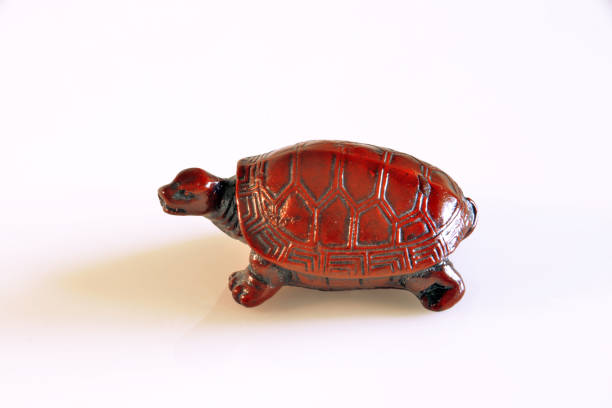 istock small terra cotta turtle, brown color 1060144612