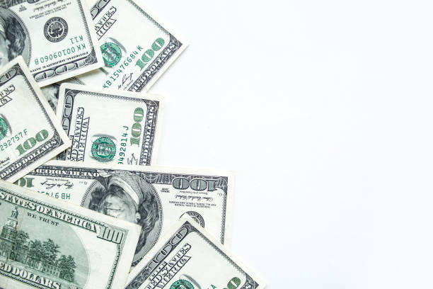 istock Border of Dollar Banknotes. 1060145390
