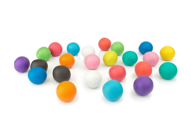 istock ball plasticine. clay. isolated on white background 1060151264