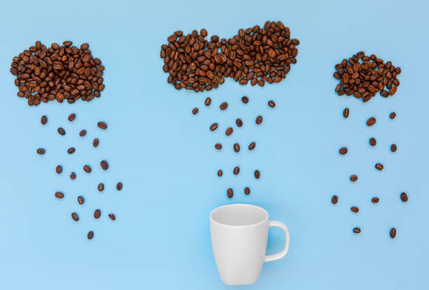 istock Coffee mug and roasted coffee beans concept 1060154360